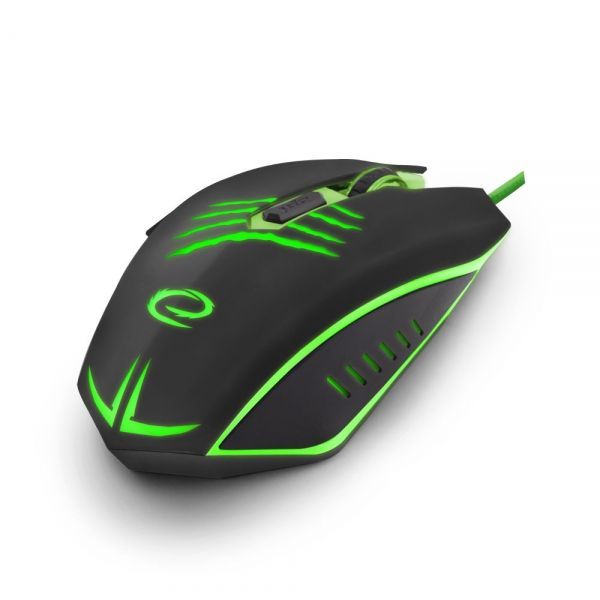 Esperanza MX209 Claw Wired mouse Black/Green