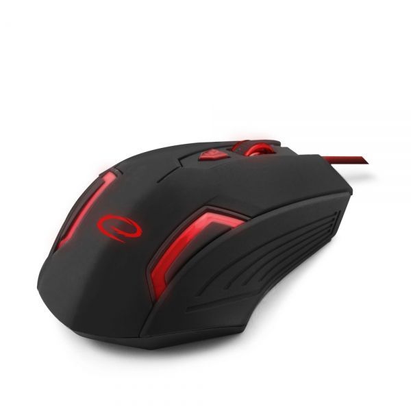 Esperanza MX205 Fighter Gamer mouse Black/Red
