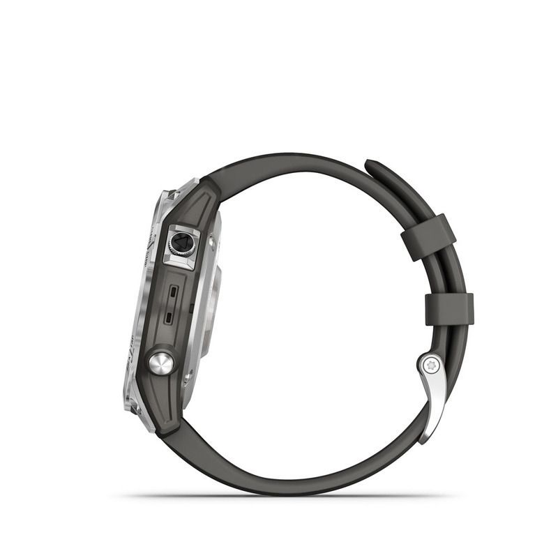 Garmin fenix 7 Silver with Graphite Band