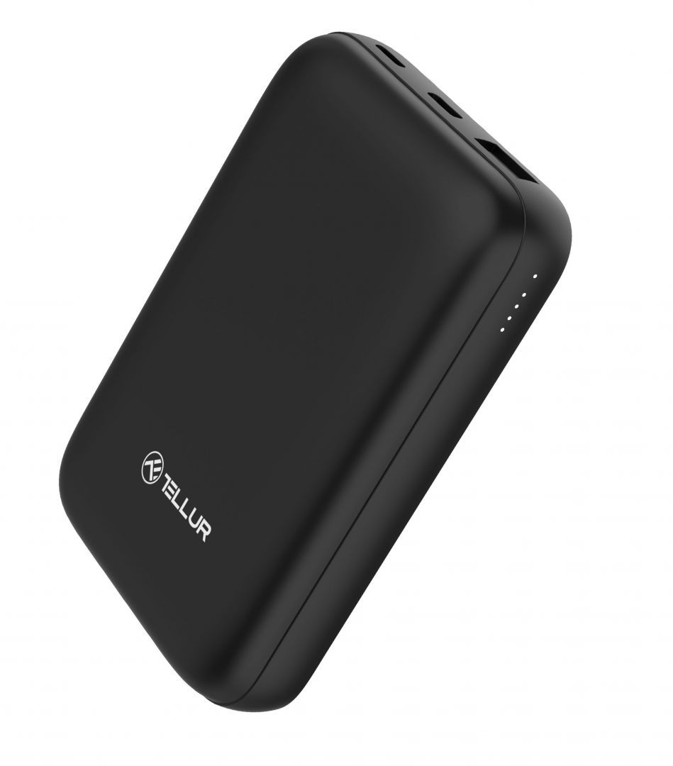 Tellur Compact Pro WPD101 10000mAh PowerBank Black