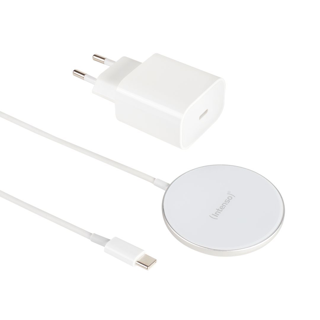 Intenso MW1 Magnetic Wireless Charger White
