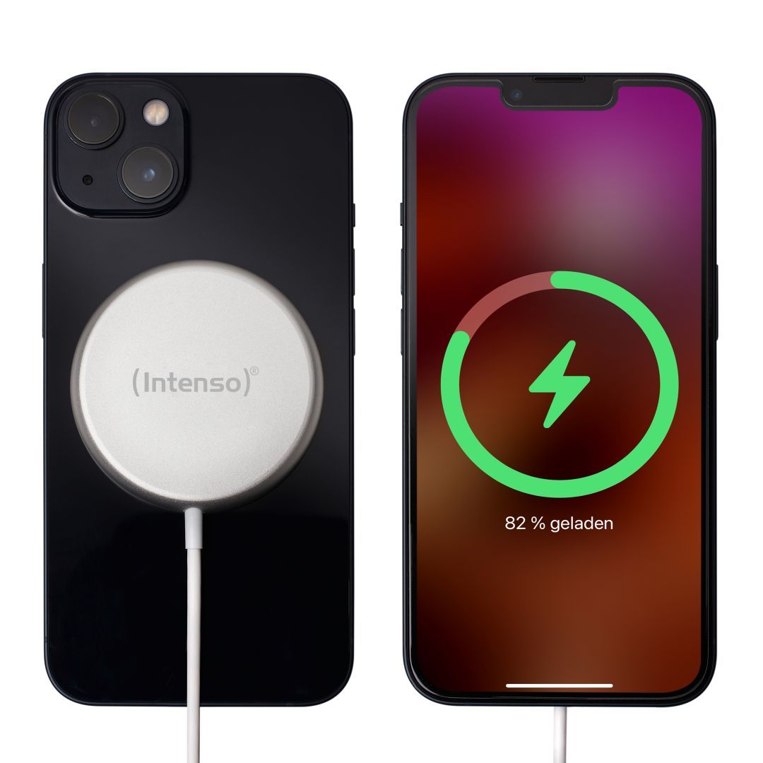 Intenso MW1 Magnetic Wireless Charger White