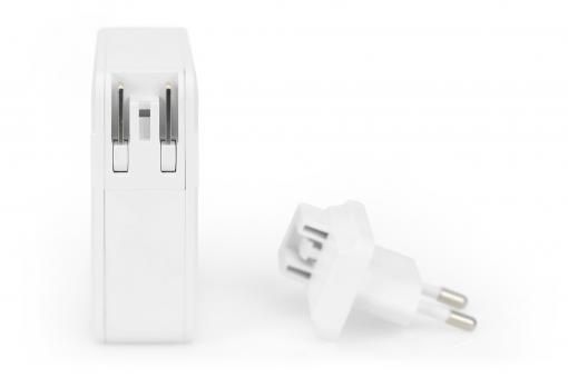 Digitus DA-10197 USB Charging Adapter White