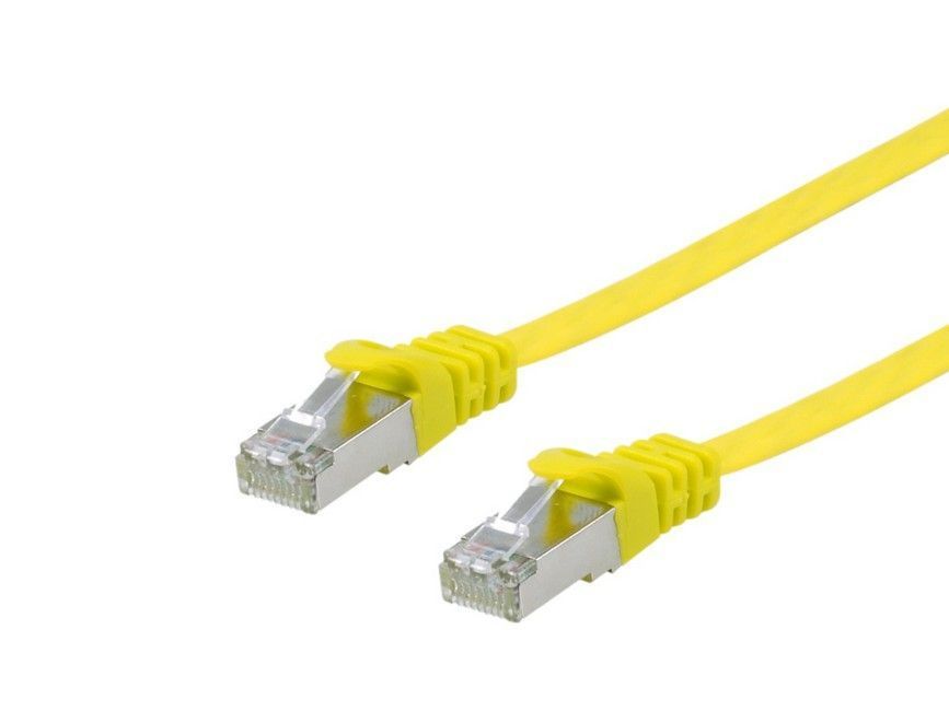 EQuip CAT6A U-FTP Patch Cable 10m Yellow
