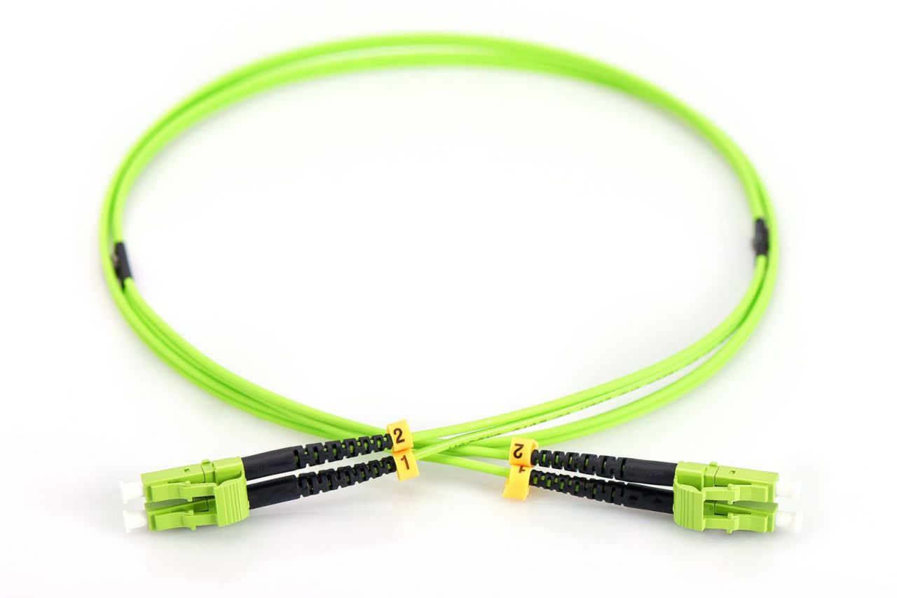 Digitus DK-2533-05-5 száloptikás kábel 5 M LC I-VH OM5 Green