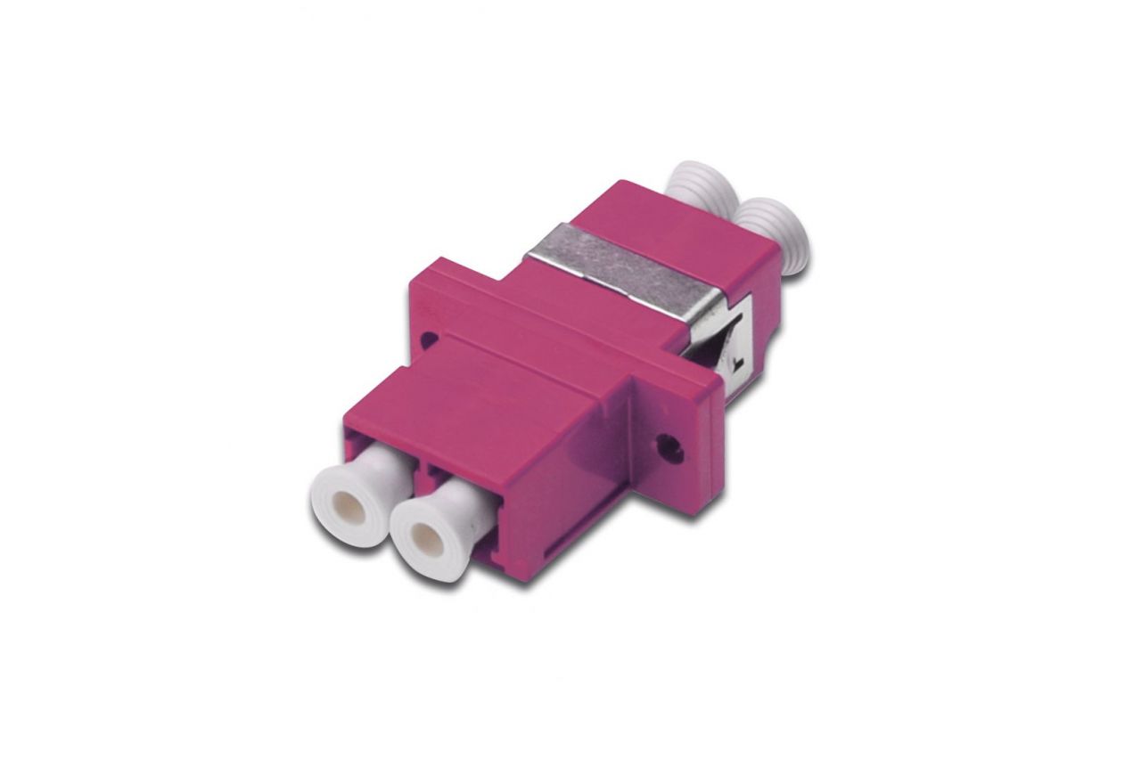 Digitus DN-96019-1 optikai adapter LC/LC Pink