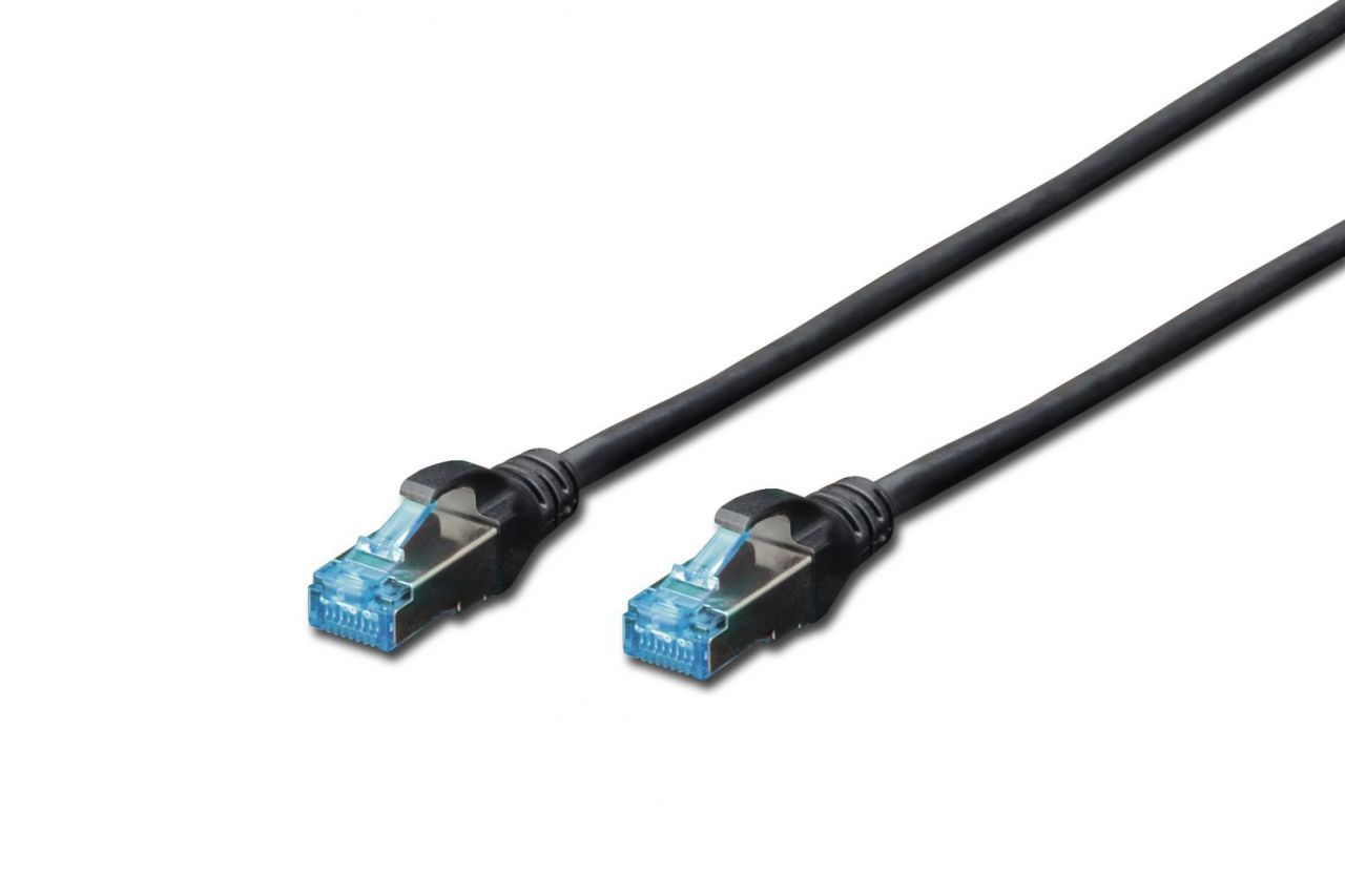 Digitus CAT5e SF-UTP Patch Cable 0,5m Black