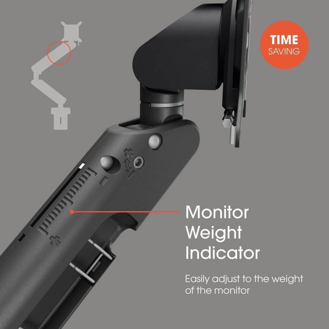 Vogel's MOMO 4138 Monitor Arm Motion Plus Black