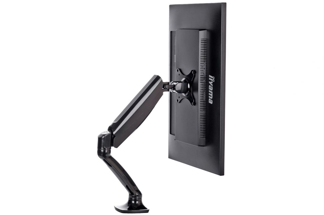 iiyama DS3001C-B1 Sleek And Stylish Single Gas Spring Monitor Arm Black