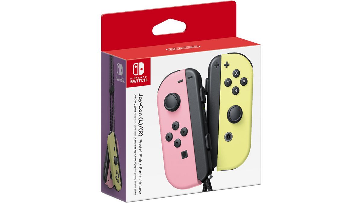 Nintendo Joy-Con (L)/(R) Pastel Pink / Pastel Yellow