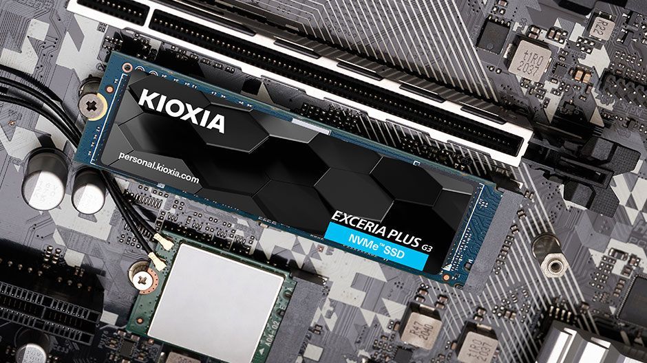 KIOXIA 1TB M.2 2280 NVMe Exceria Plus G3