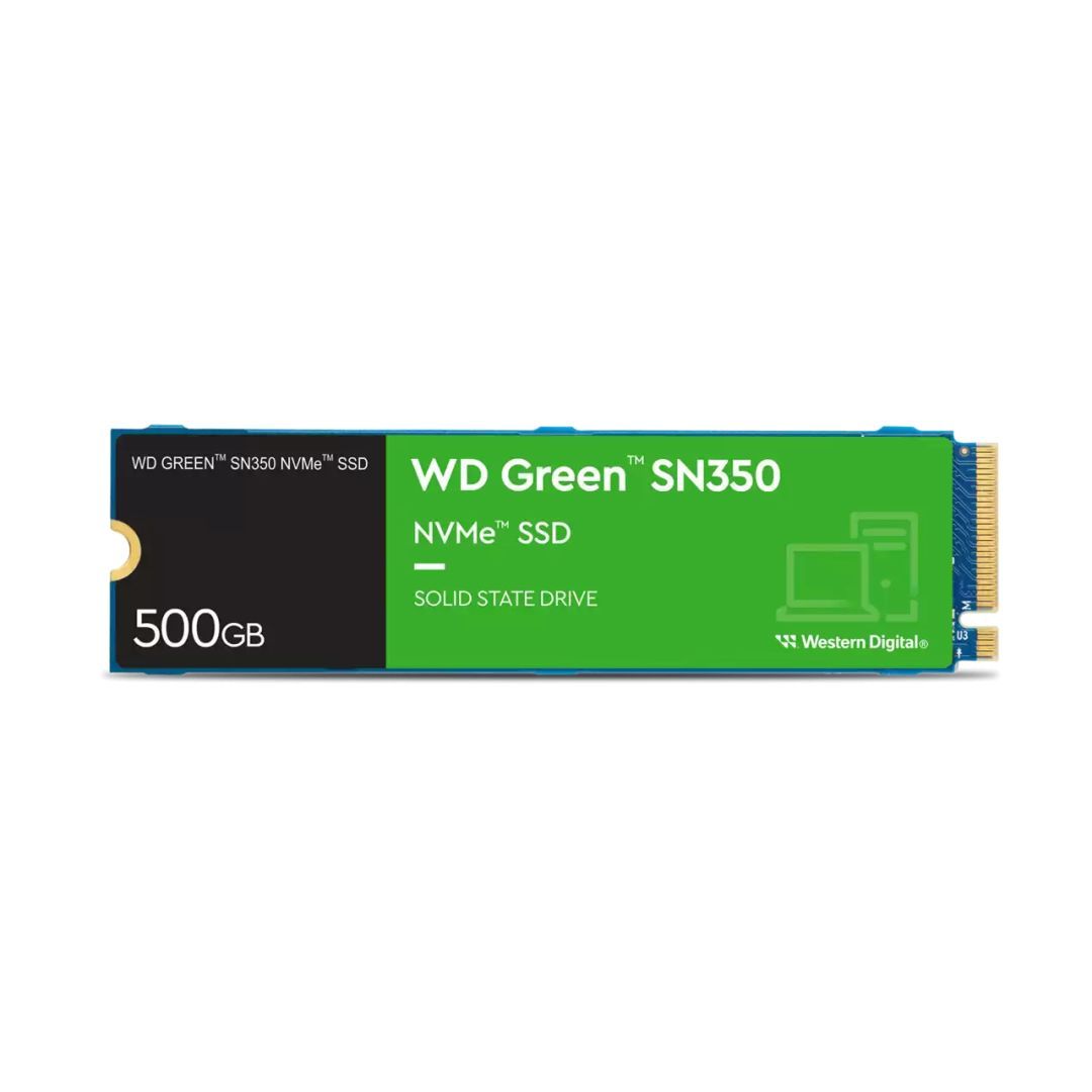 Western Digital 500GB M.2 2280 NVMe SN350 Green