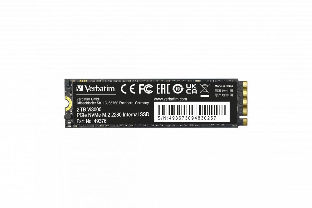 Verbatim 2TB M.2 2280 NVMe Vi3000