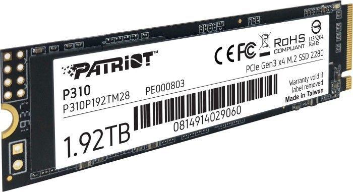 Patriot 1,92TB M.2 2280 NVMe P310