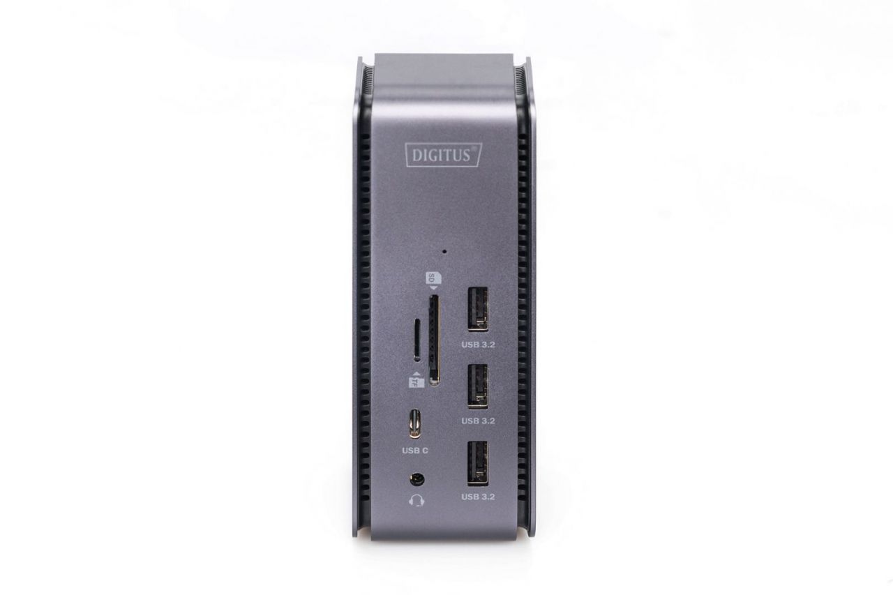 Digitus DA-70897 USB4 Docking Station 8K USB Type-C Black/Grey