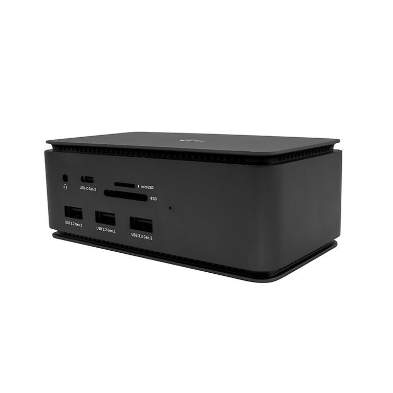 I-TEC USB4 Metal Docking station Dual 4K HDMI DP with Power Delivery 80 W + i-tec Universal Charger 112 W