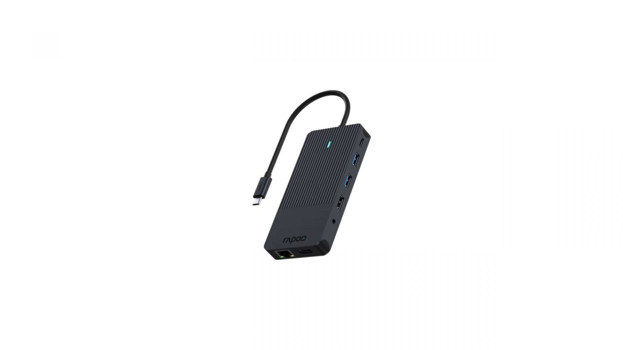Rapoo UCM-2006 12in1 USB-C Multiport Adapter Grey