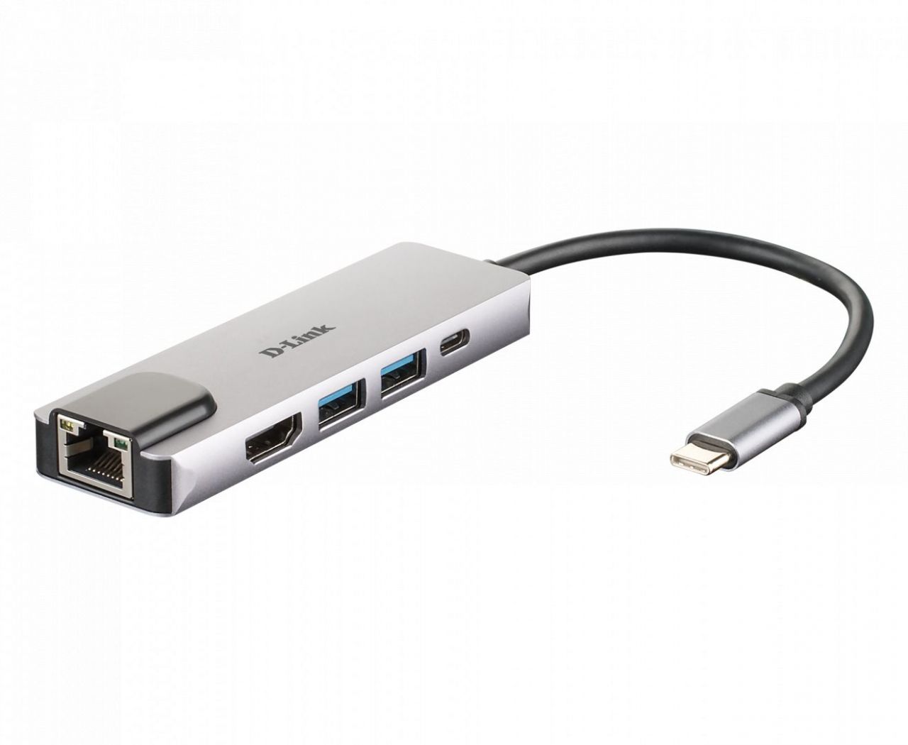 D-Link DUB-M520 5-in-1 USB-C Hub with HDMI/Ethernet and Power Delivery