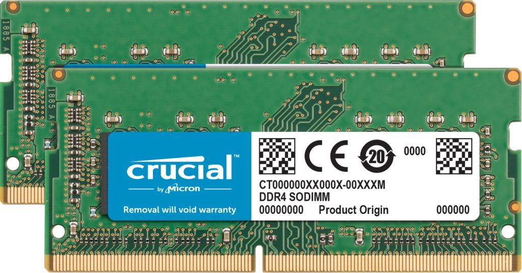 Crucial 32GB DDR4 2666MHz Kit(2x16GB) SODIMM