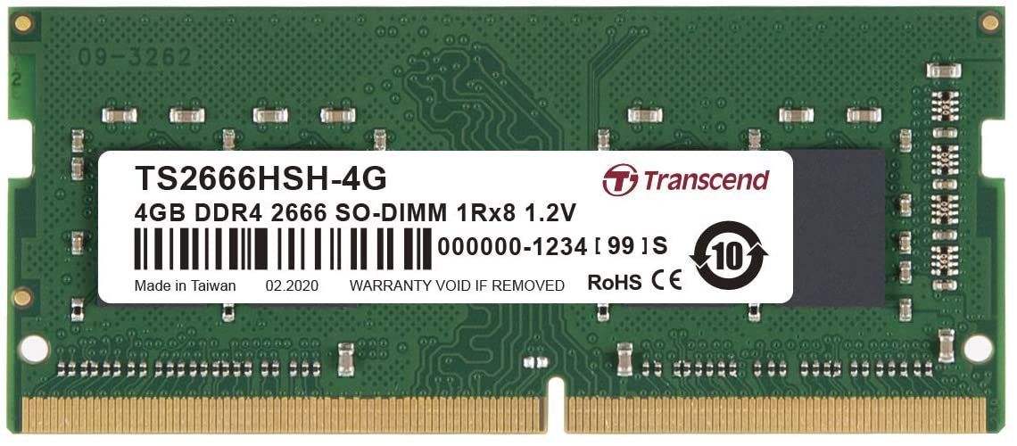 Transcend 4GB DDR4 2666MHz SODIMM