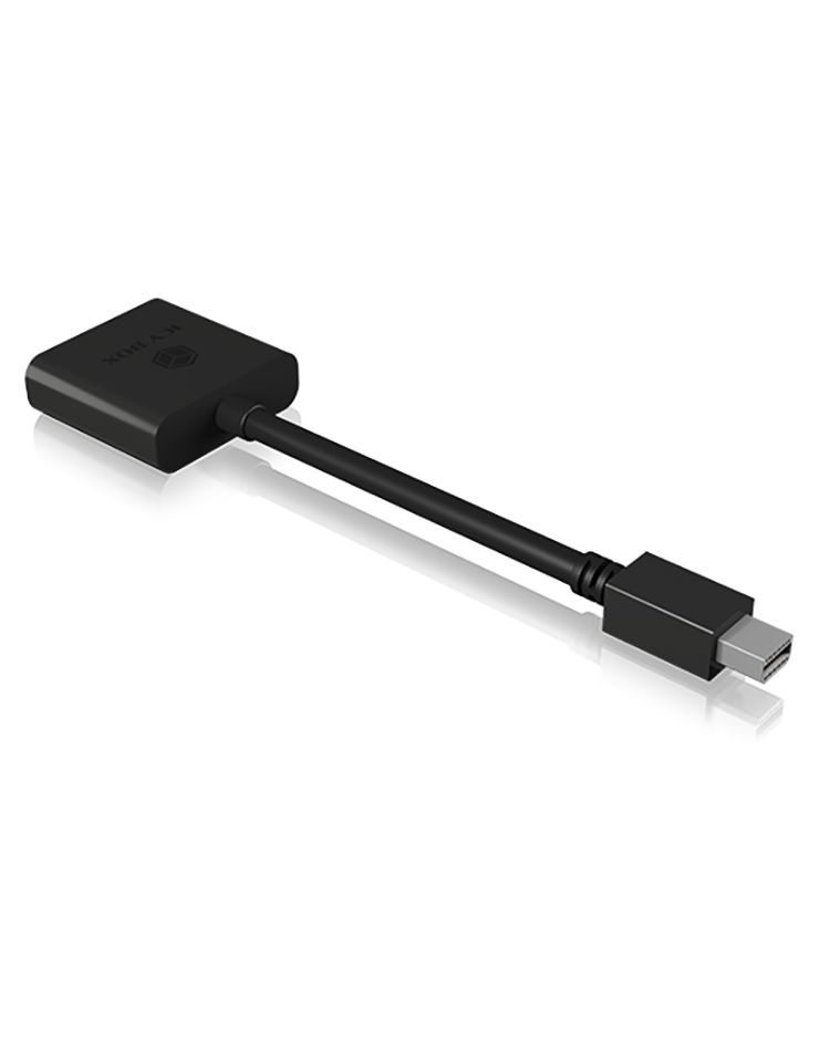 Raidsonic IcyBox IB-AC538a MiniDisplayPort - HDMI adapter Black