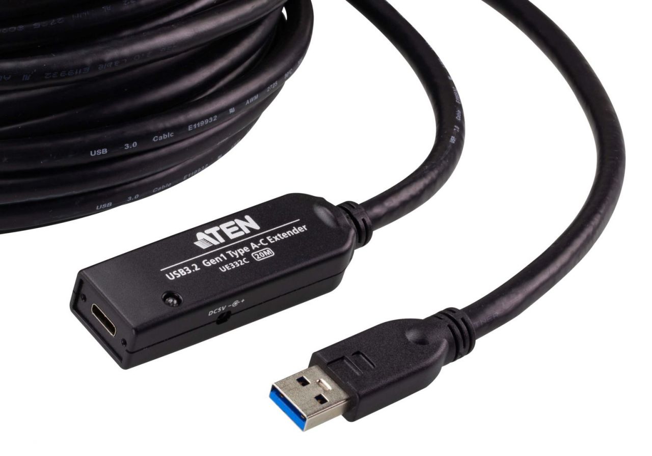 ATEN UE332C USB 3.2 Gen1 Extender Cable 20m Black