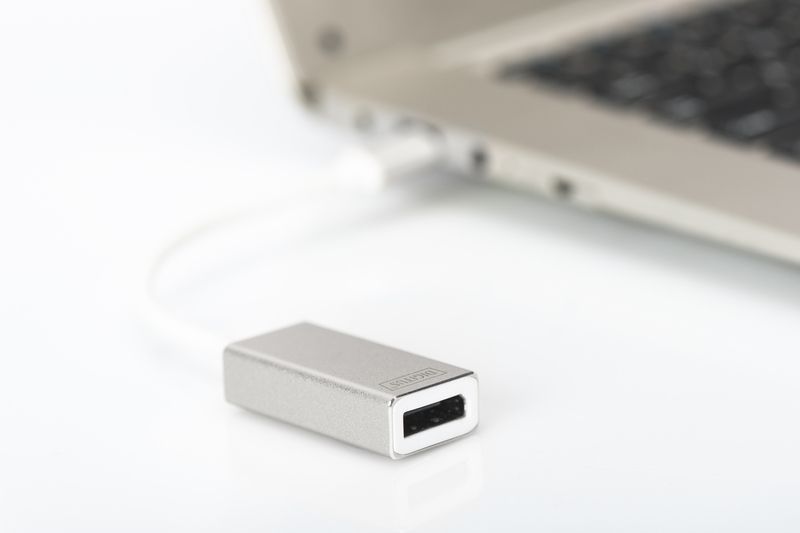 Digitus DA-70844 USB Type-C 4K DisplayPort Graphics Adapter White