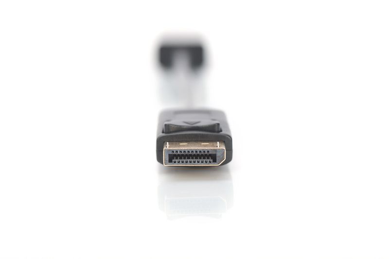 Assmann DisplayPort - HDMI Adapter/Converter cable 0,15m Black