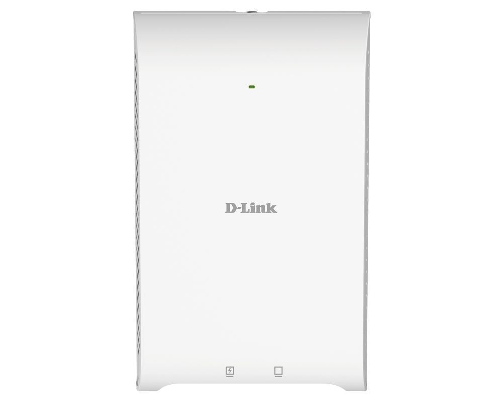 D-Link DAP-2622 Wireless AC1200 Wave 2 In-Wall PoE Access Point White