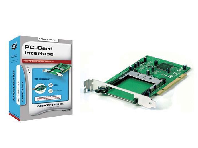 Conceptronic CIPCARD 1-Port PCMCIA PCI Card