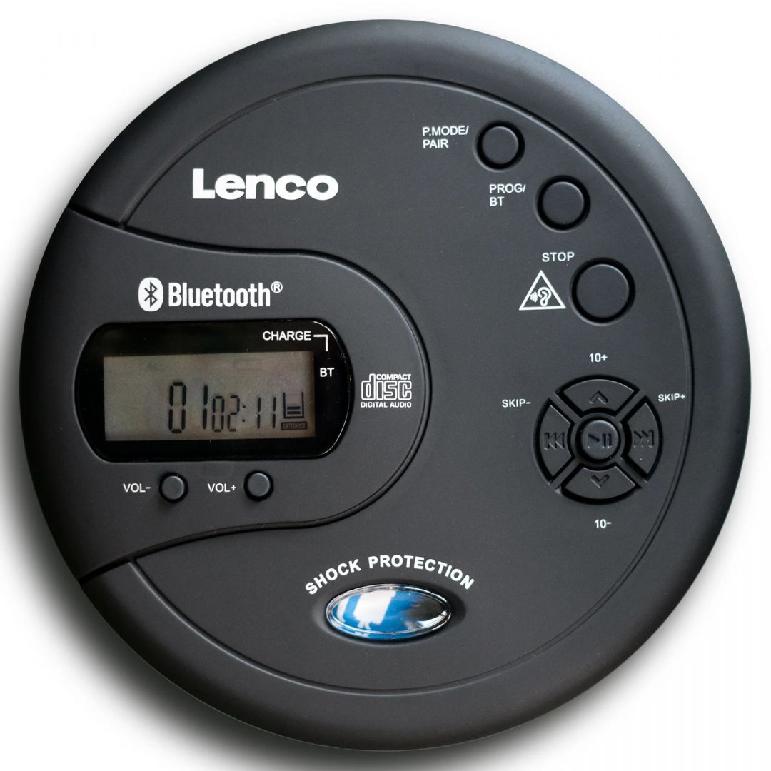 Lenco CD-300 MP3 Bluetooth player Black