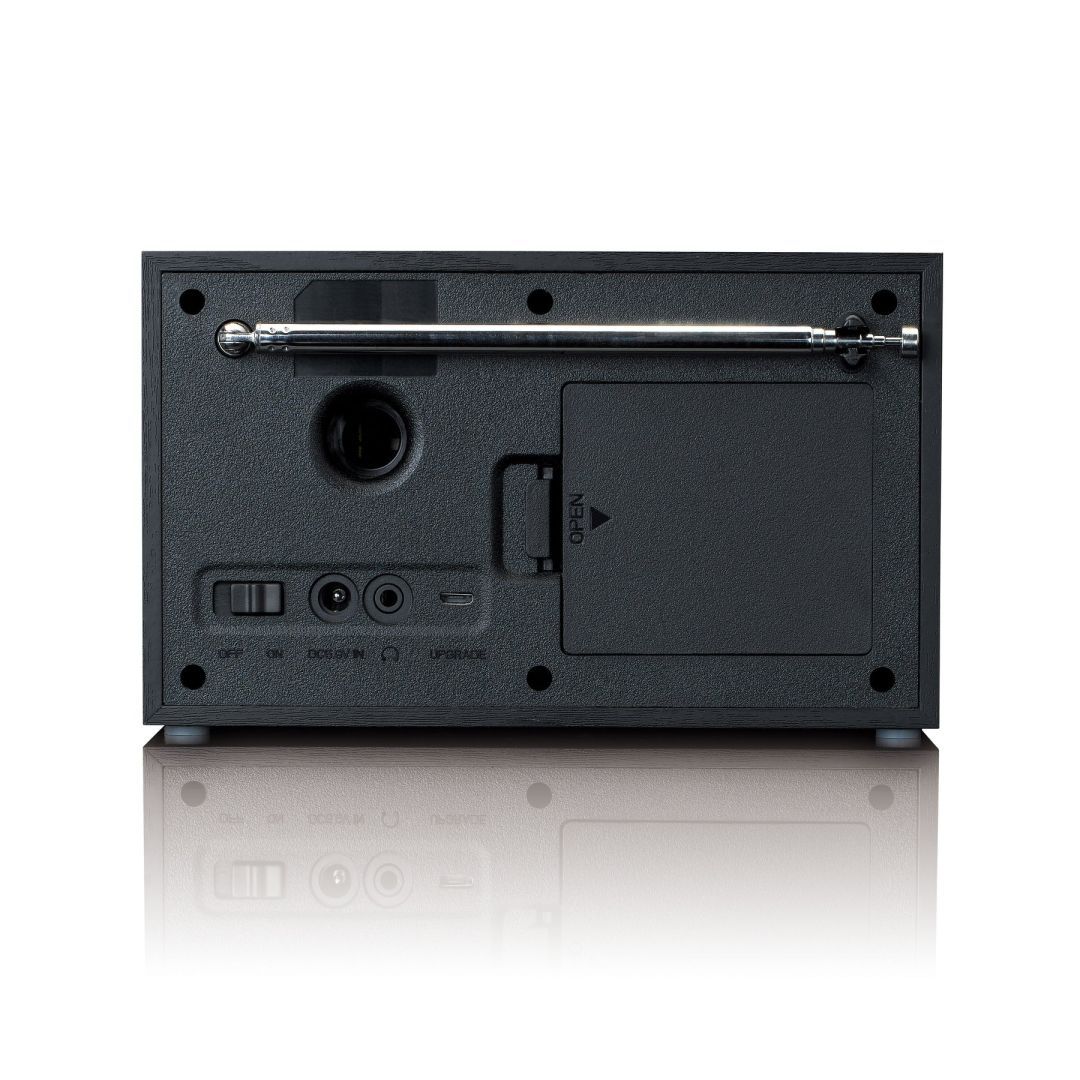 Lenco DAR-017BK Compact and stylish DAB+/FM radio with Bluetooth Black