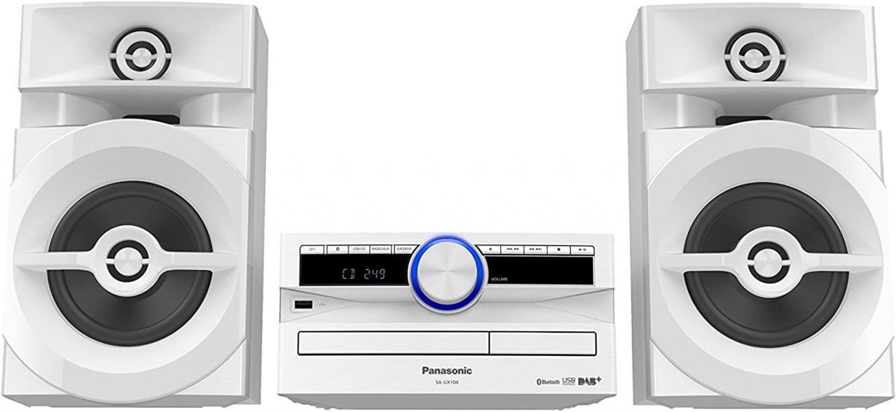 Panasonic SC-UX104EG-W Mini System White