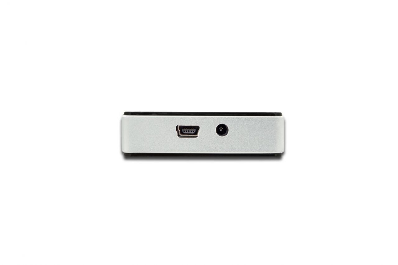 Digitus USB 2.0 Hub 10-port, 10x USB A/F, 1x USB mini