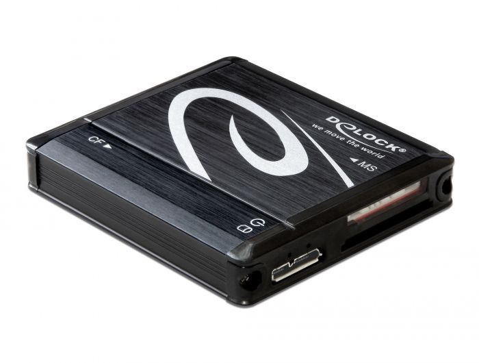 DeLock USB 3.0 All in 1 Card Reader Black