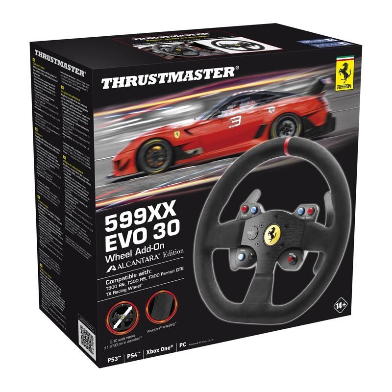 Thrustmaster Ferrari 599XX Evo 30 Kiegészítő Kormány Black (Önállóan nem használható!)