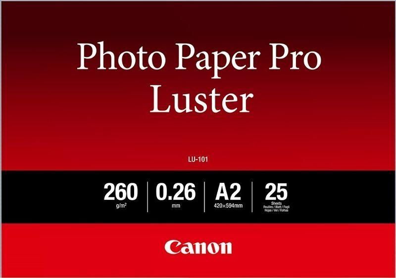 Canon LU-101 260g A2 25db Fényes Fehér Fotópapír