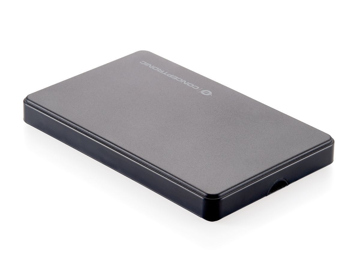 Conceptronic 2,5" USB 3.0 SATAIII HDD/SSD Enclosure Black