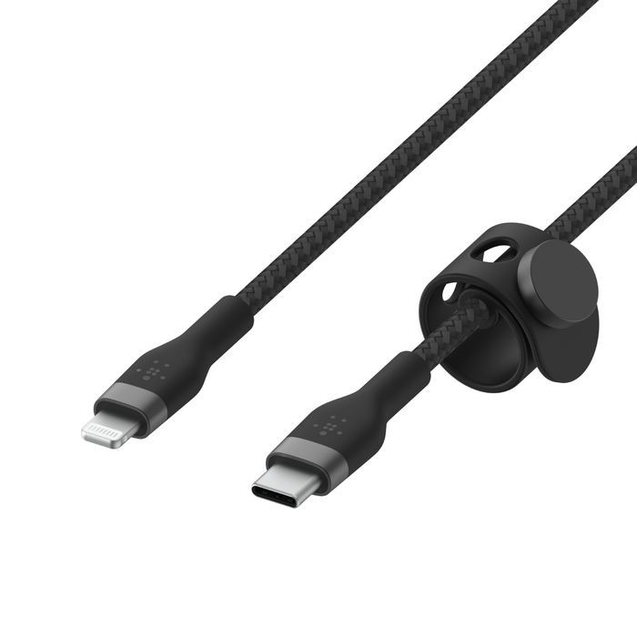 Belkin USB-C to Lightning male/male cable 2m Black