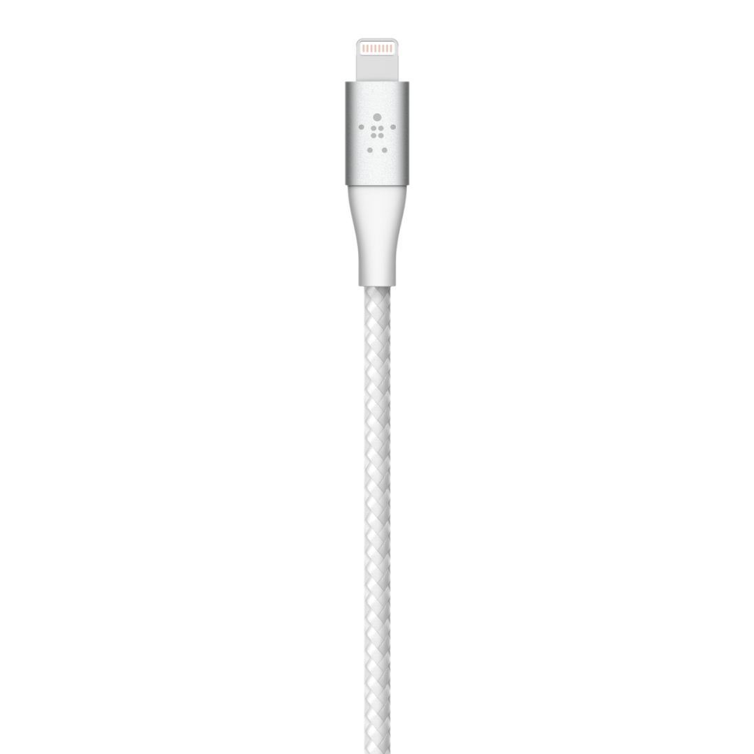 Belkin Braided Lightning to USB-A Cable 2m White