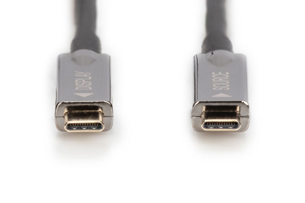 Digitus USB Type-C-to USB Type-C cable 20m Black