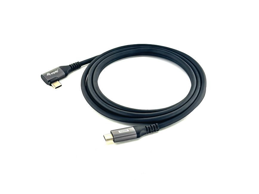 EQuip USB-C 2.0 to USB-C cable 1m Black