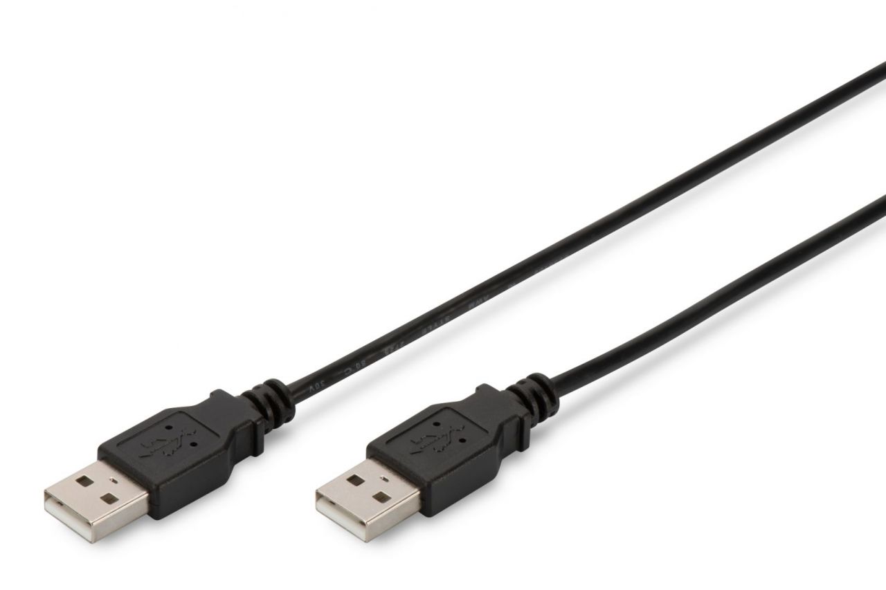 Assmann USB 2.0 connection cable, type A 3m Black