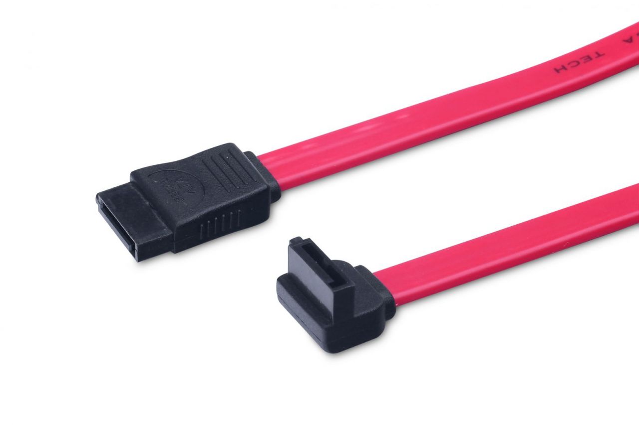 Assmann SATA connection cable 0,5m Red
