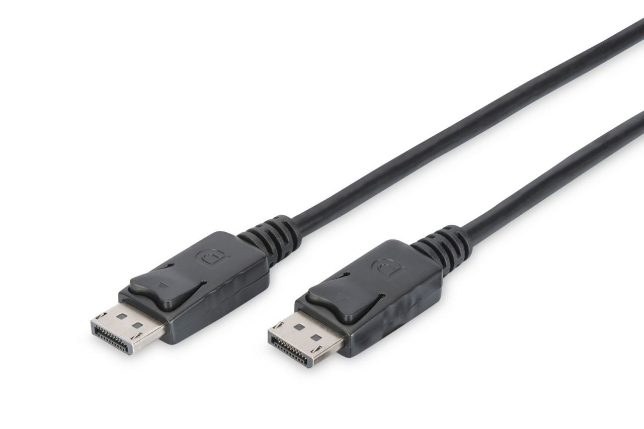 Assmann DisplayPort connection cable, DP 10 Black