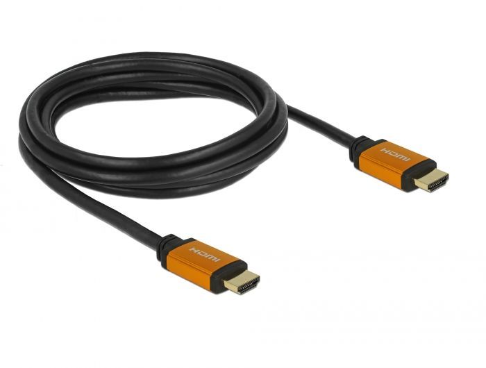 DeLock Ultra High Speed HDMI Cable 48 Gbps 8K 60 Hz 2m