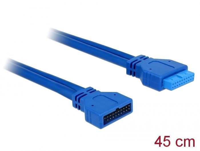 DeLock Extension cable USB 3.0 pin header male / female