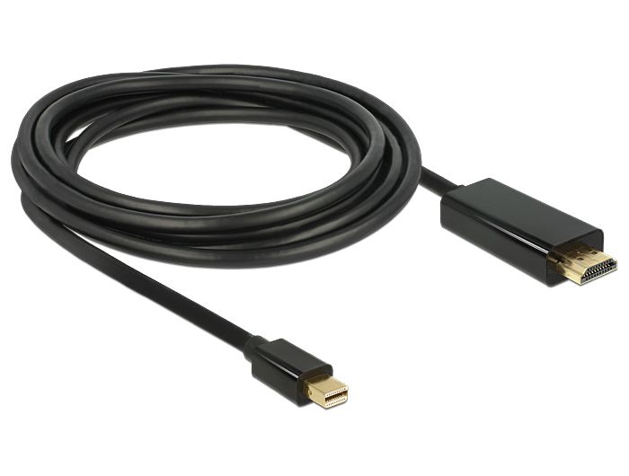 DeLock Cable mini Displayport 1.1 male > HDMI-A male 3m