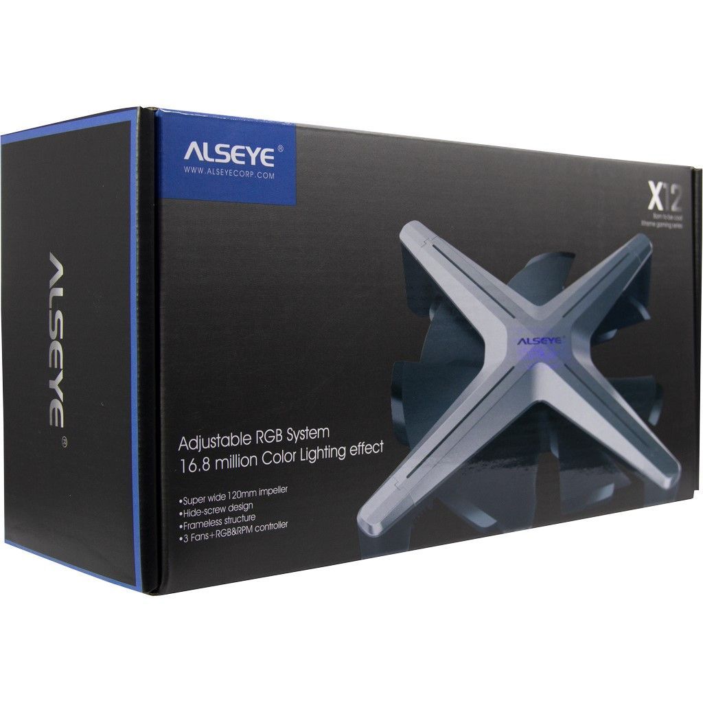 Inter-Tech Alseye Halo X12 120mm RGB Kit (3 pcs)