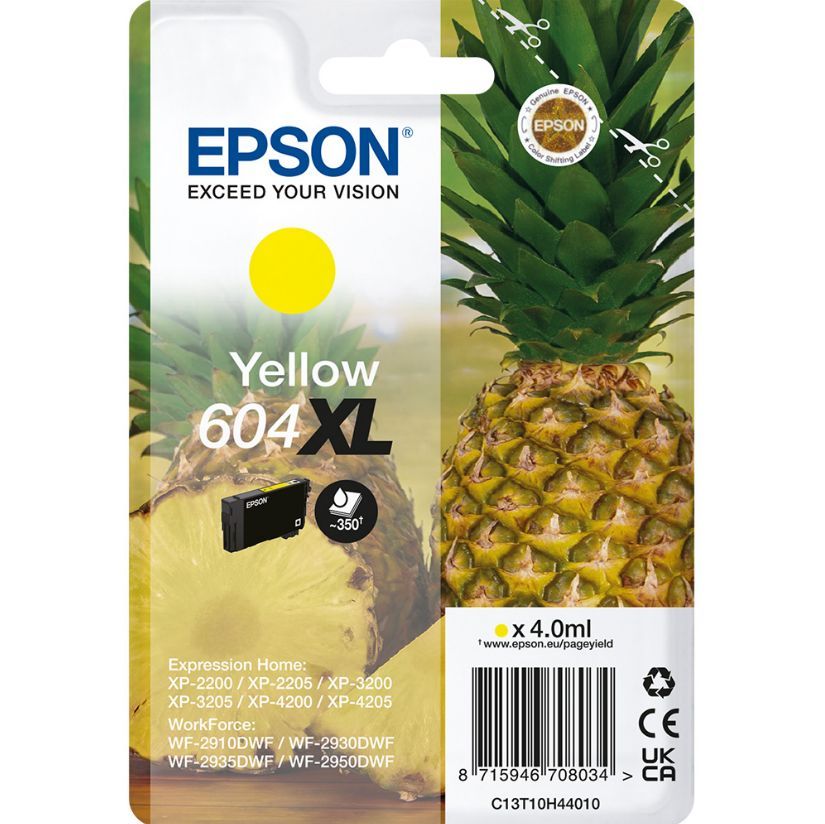 Epson T10H4 (604XL) Yellow tintapatron
